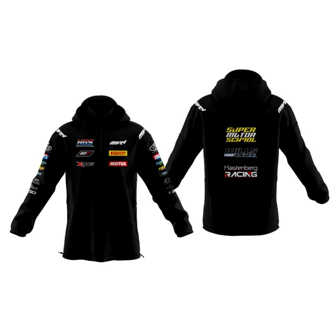 CUSTOM SOFTSHELL JACKET - BLACK