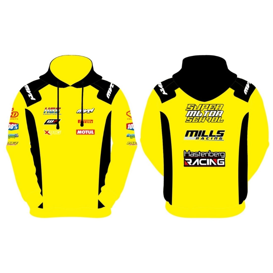 CUSTOM HOODIE - YELLOW/BLACK