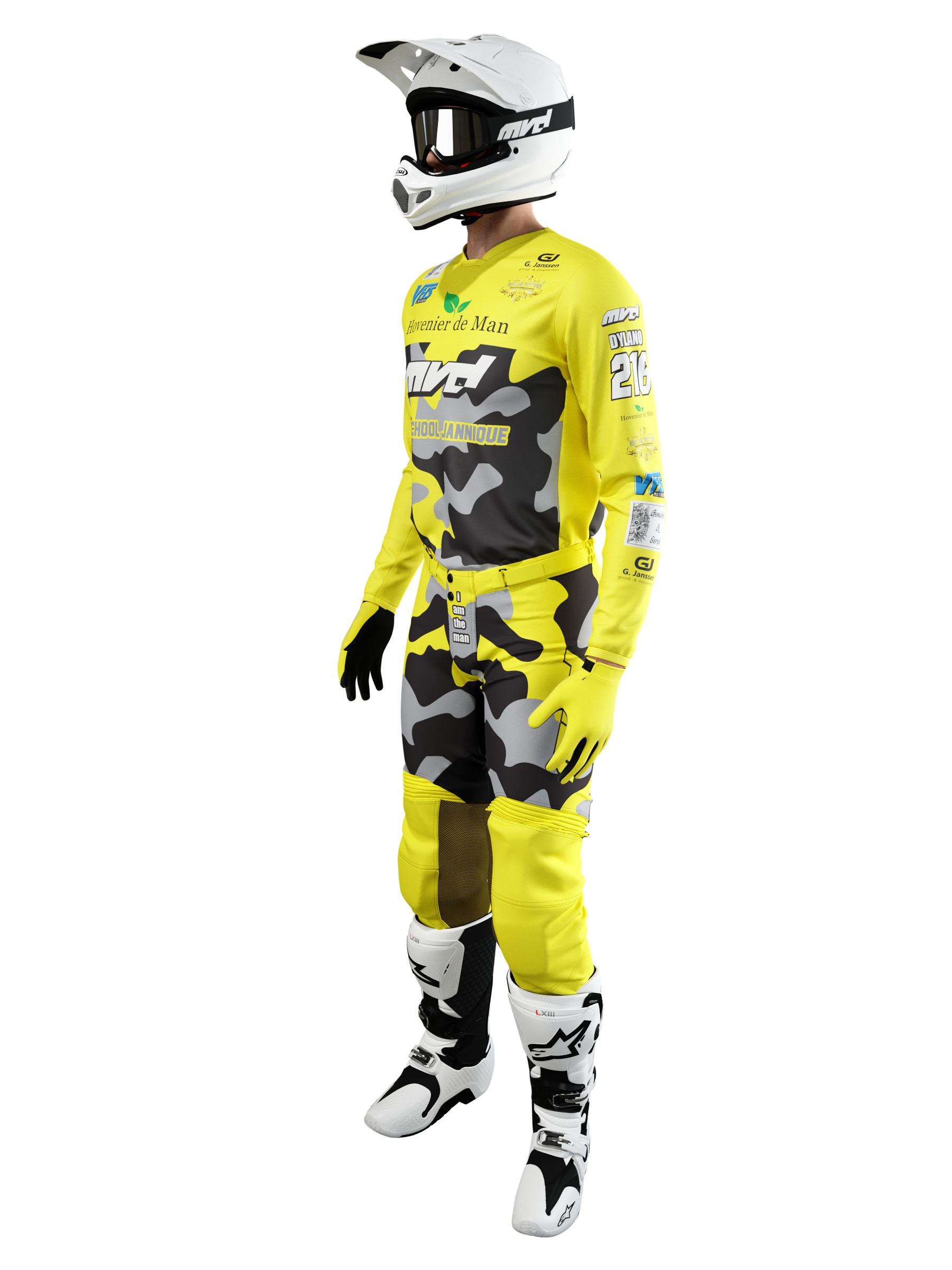 Custom MX Pant - WARZONE