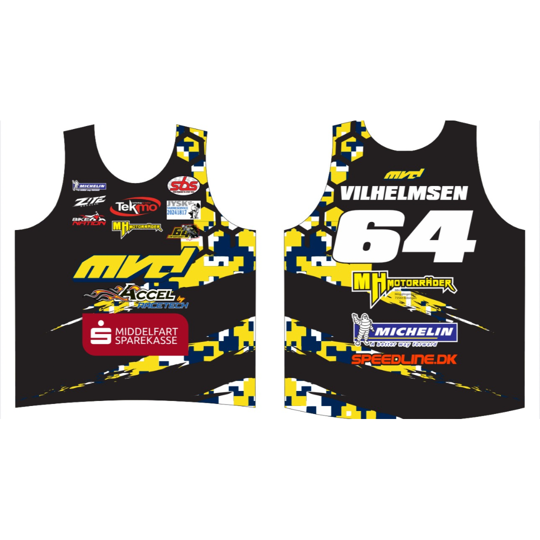 CUSTOM SUPERMOTO BIB - #4