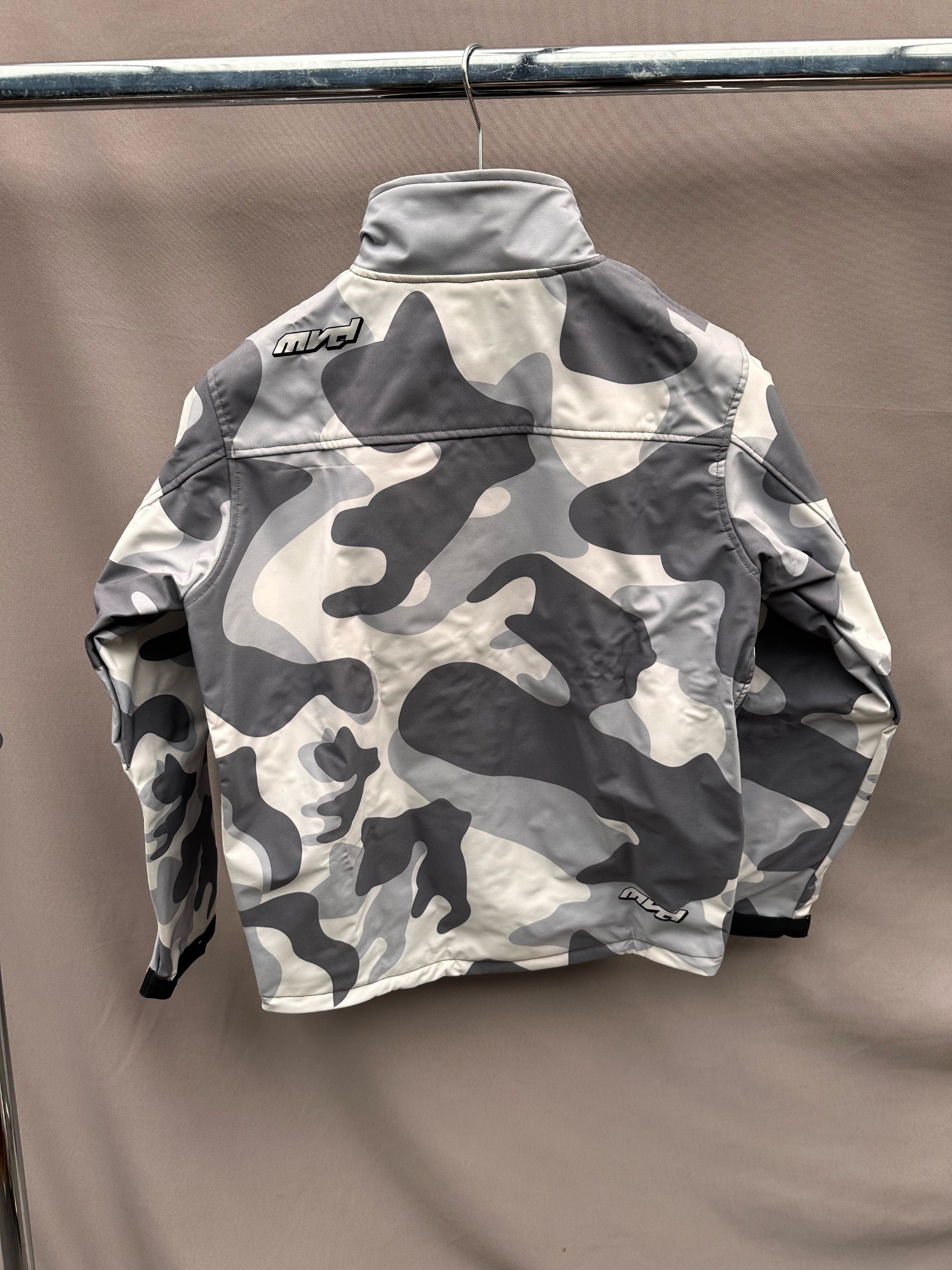 MVD Grey Camo Softshell Jacket [S]