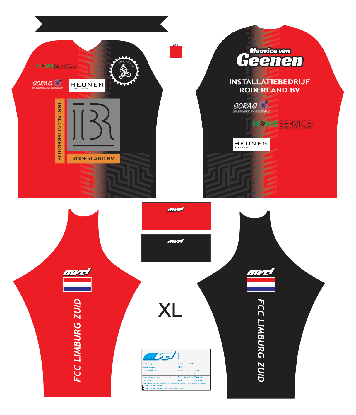 BMX CLUB JERSEY - FCC LIMBURG