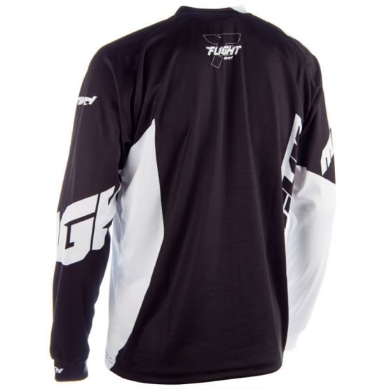 FLIGHT JERSEY - BLACK/WHITE