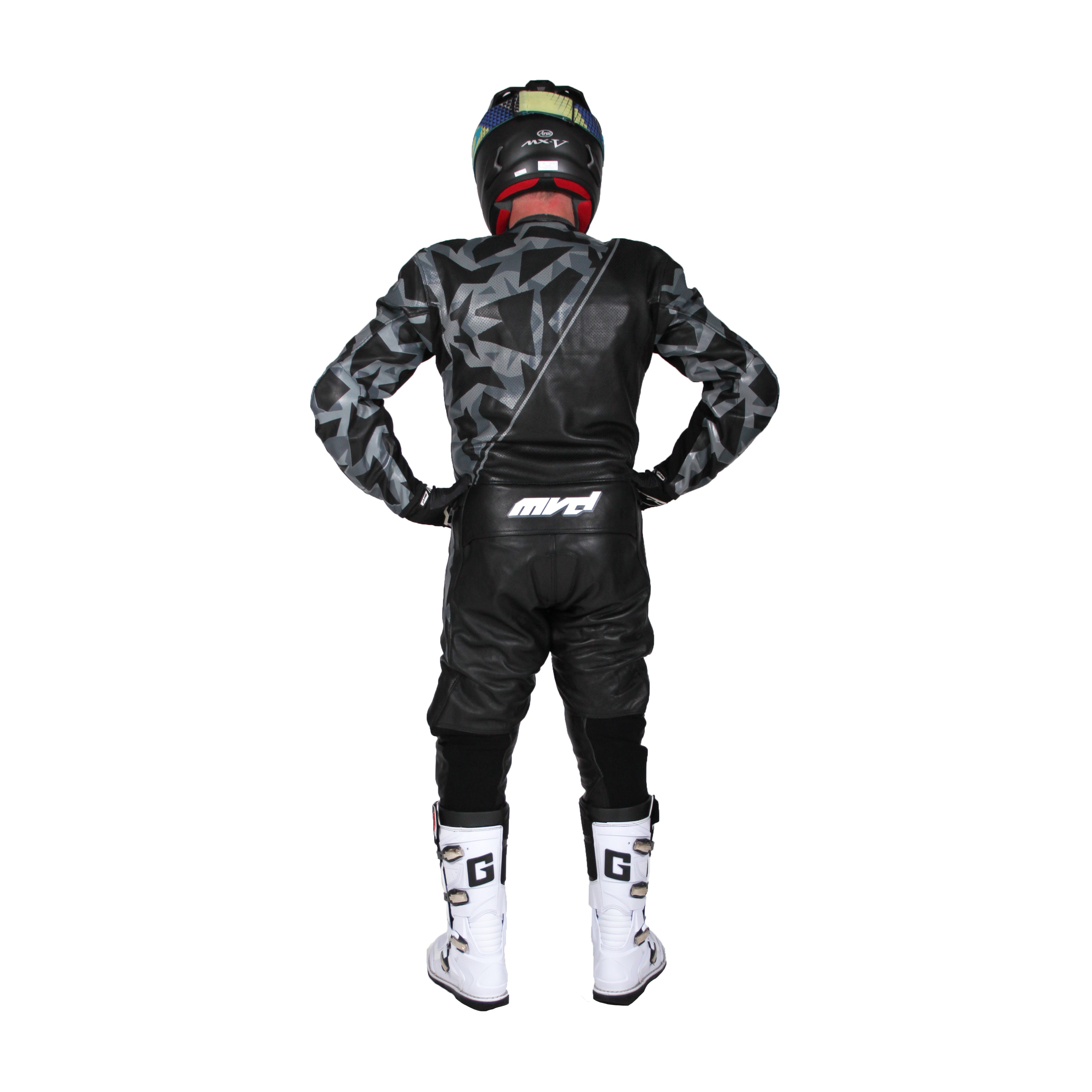 S1 EXCELERATOR SUPERMOTO ONE PIECE SUIT - BLACK/CAMO