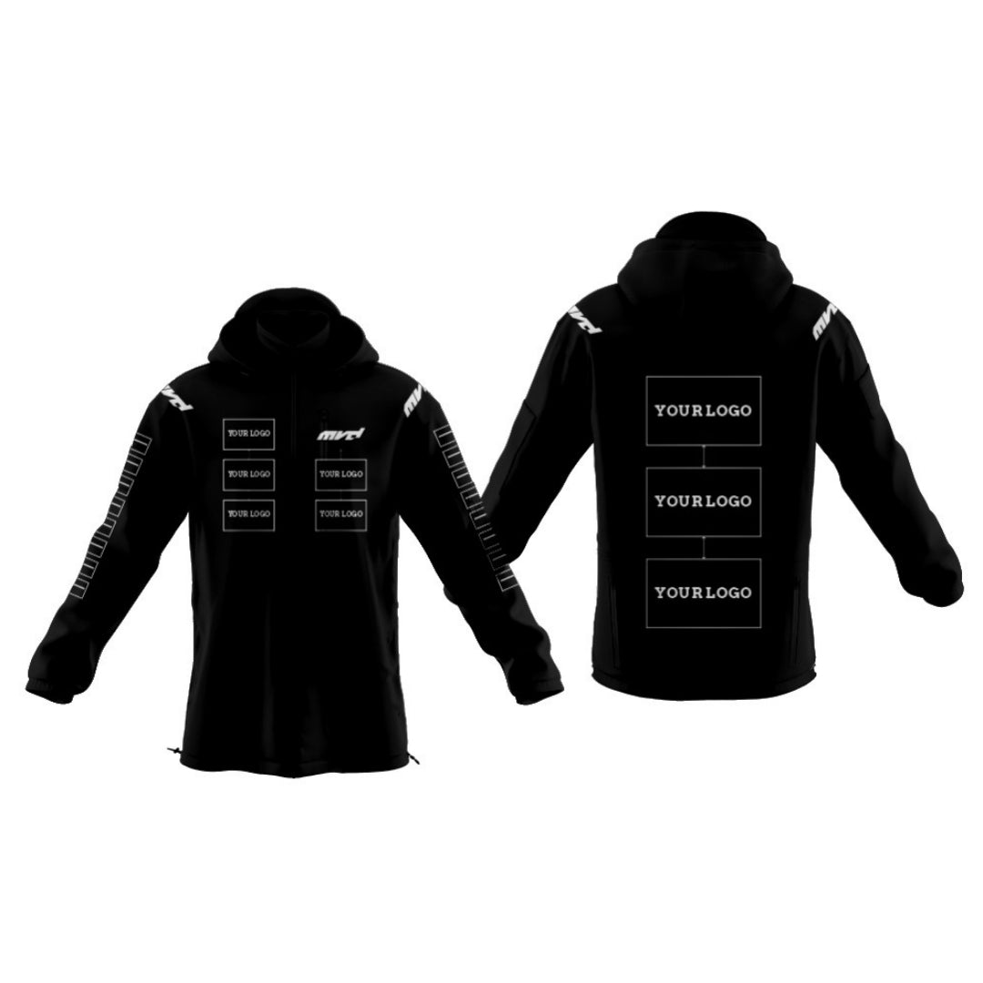 CUSTOM SOFTSHELL JACKET - BLACK