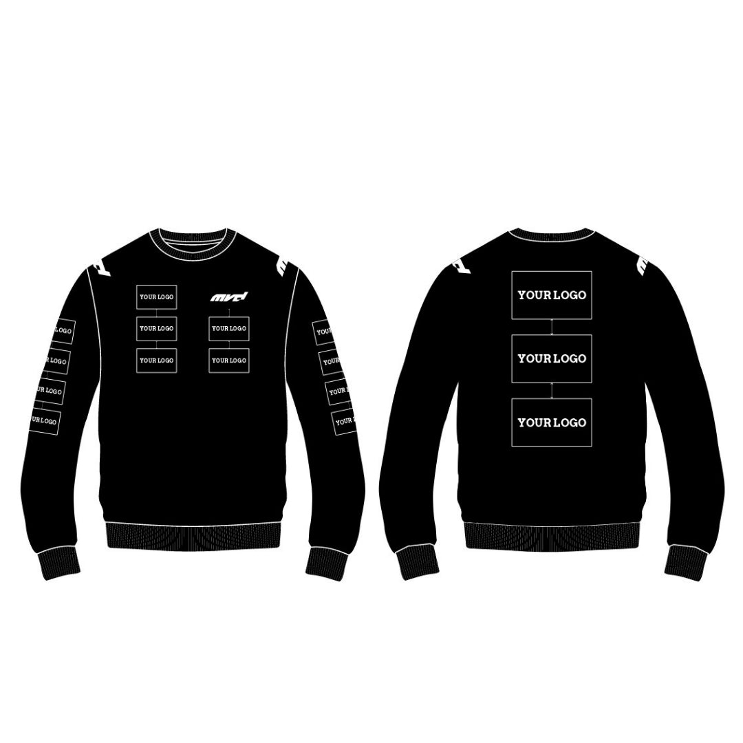 CUSTOM SWEATER - BLACK