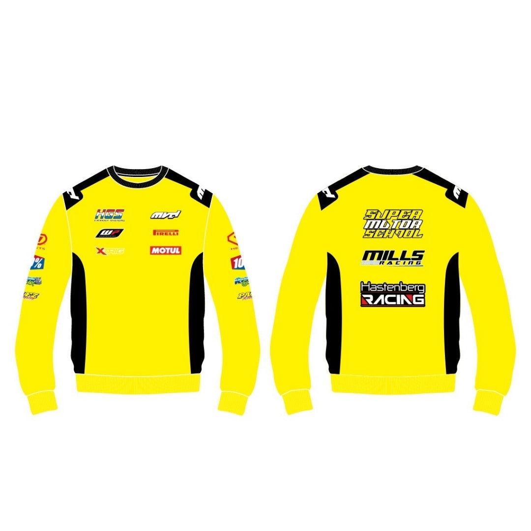 CUSTOM SWEATER - YELLOW/BLACK