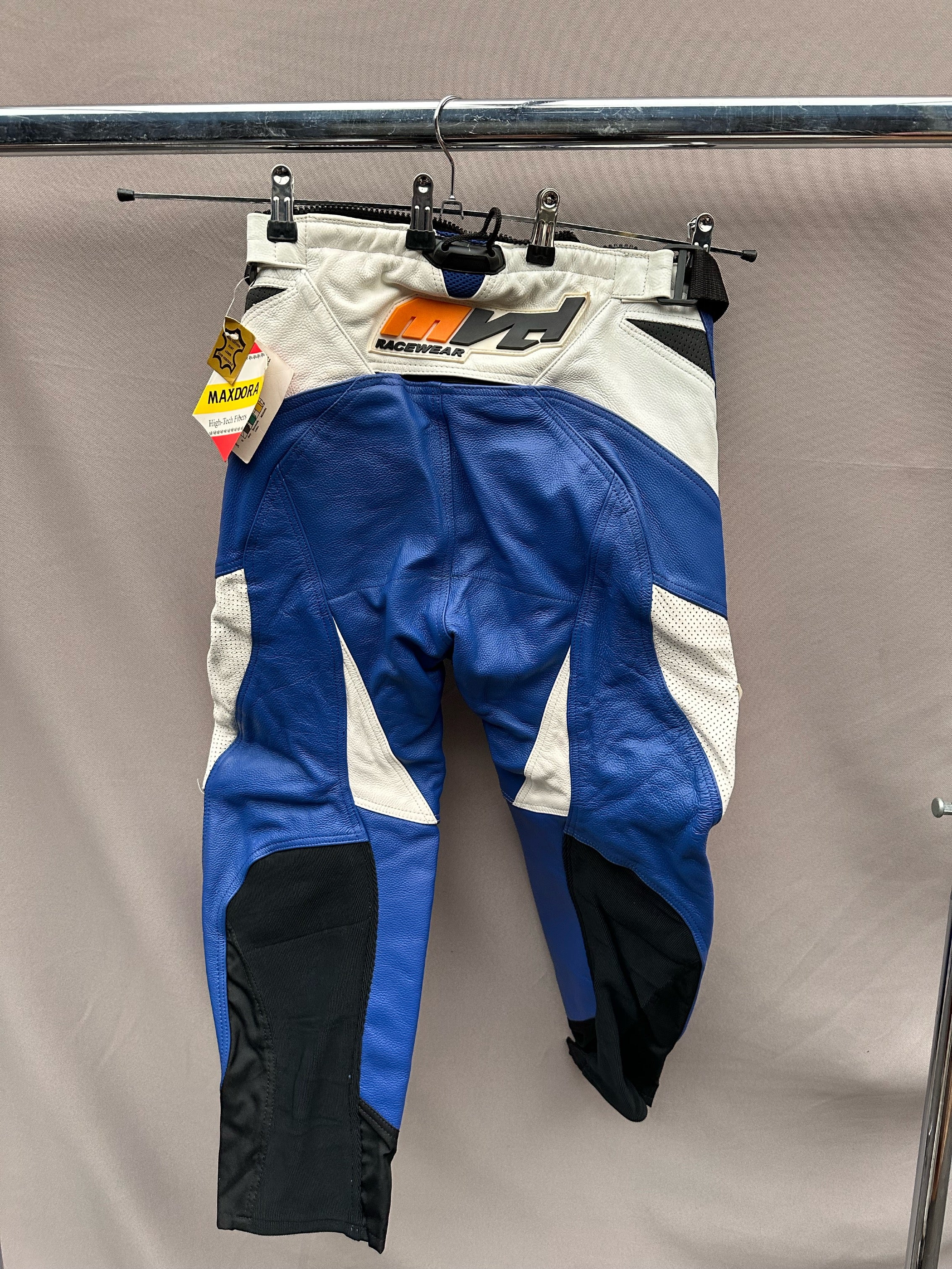 Blue And White Supermoto Pant [S]