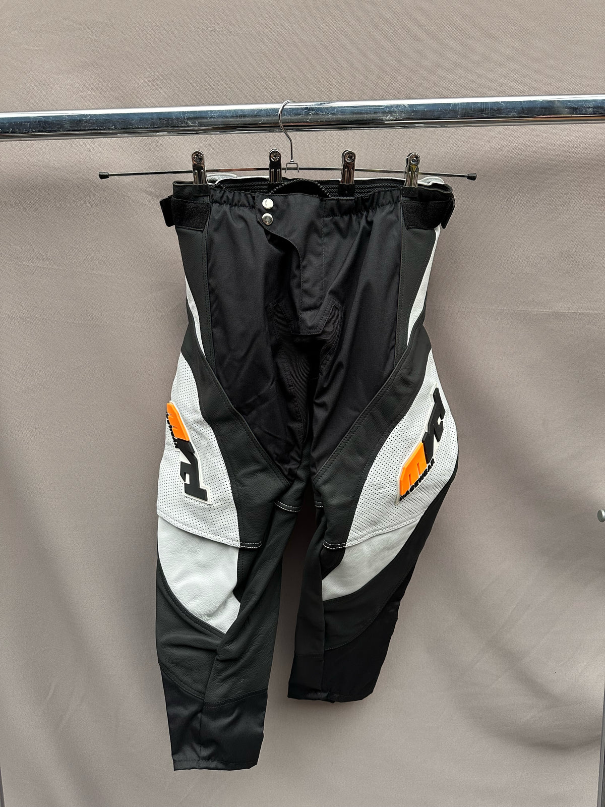 Black & White Supermoto Pants [XS]